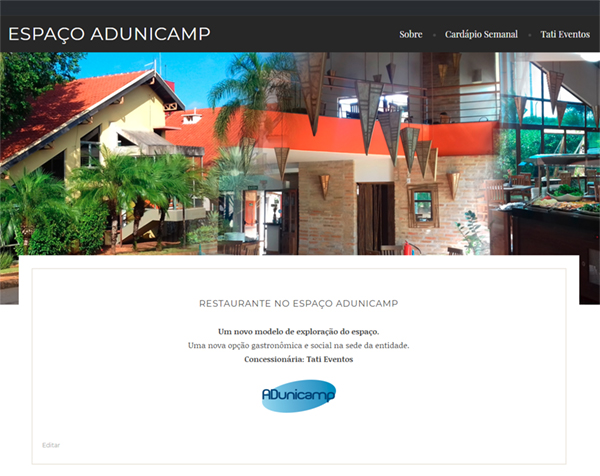 blog restaurante — Restaurante — ADunicamp
